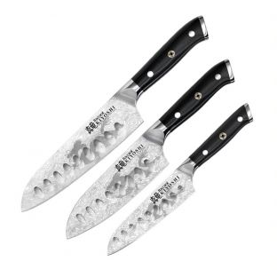 Baccarat Kiyoshi Santoku Set of 3 