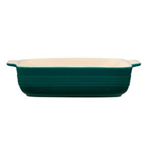 Baccarat Le Connoisseur Stoneware Square Baking Dish 24cm Teal