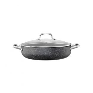 Baccarat Ultimo Non Stick Saute Pan with Lid 32cm