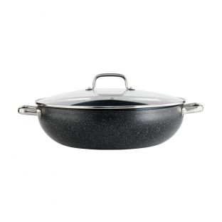 Baccarat Ultimo Non Stick Wok with Lid 36cm