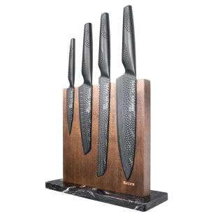 Baccarat iD3 Black Samurai 5 Piece Ona Knife Block Set