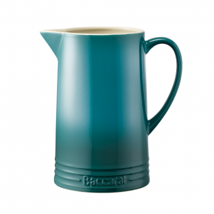 Baccarat Le Connoisseur Stoneware Jug 1.5L Teal